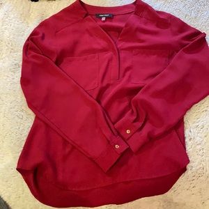 Nine West pink blouse